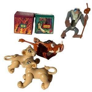 Burger King Kids Meals Vintage 1994 Collectable Toys Lot Of Six Used